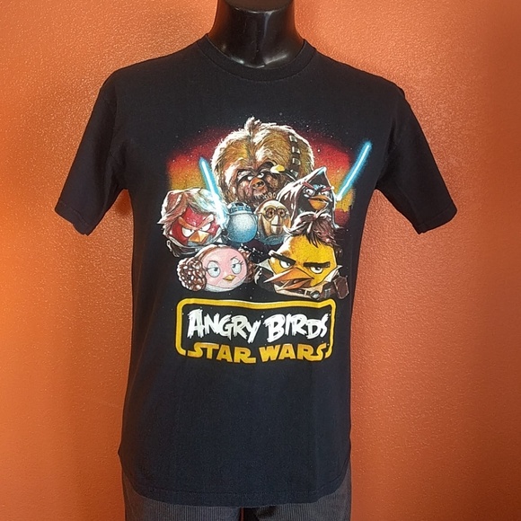 Star Wars Angry Birds T-shirt Size Medium - Picture 1 of 4